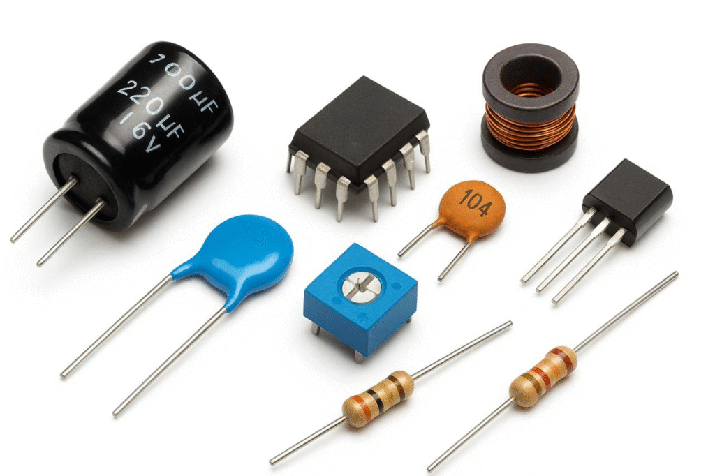 KOMPONEN ELEKTRONIKA PASIF DAN AKTIF image