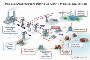 Konsep Dasar Sistem Distribusi Listrik Modern Dan Efisien