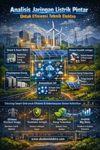 Analisis Jaringan Listrik Pintar Untuk Efisiensi Teknik Elektro
