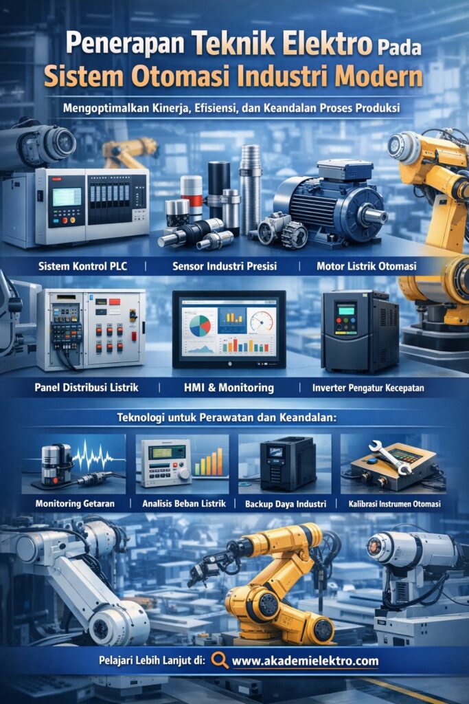 penerapan teknik elektro otomasi industri modern